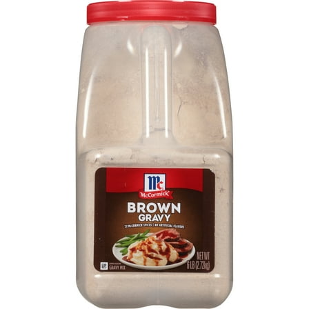 McCormick Brown Gravy Mix, 6.0 lb Jug