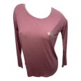 thumbnail image 2 of Victoria's Secret Pink Super Soft Crew Color Soft Begonia XSmall NWT Relax Fit, 2 of 3