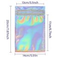 thumbnail image 2 of 100 Pcs Resealable Mylar Bags Compatible With Eyelash Jewelry Storage,14x20cm, 2 of 5