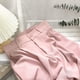 thumbnail image 1 of Pantalones anchos de color albaricoque para mujer, pantalones casuales rectos verticales de cintura alta sueltos y adelgazantes para verano y primavera, 1 of 6