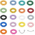 thumbnail image 4 of Cuentas de goma dura de arcoíris para pulsera, abalorios de moda para mujeres y hombres, fabricación de joyas Unisex europeas, 2021, 4 of 4