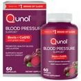 thumbnail image 2 of Qunol Blood Pressure Support Beet, CoQ10 and Grape Seed Extract Capsules, 60 Count, 1180mg, 2 of 10