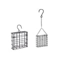 thumbnail image 1 of Set of 2 Iron Hanging Bird Feeder Suet Cakes Feeder Accessories for Birds Cola comedero exterior, 1 of 8