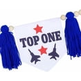 thumbnail image 4 of TOP ONE 1st Birthday Airplane Highchair Banner with Tassels, Fighter Plane Party Decoration$$Electronics Accessories, 4 of 7