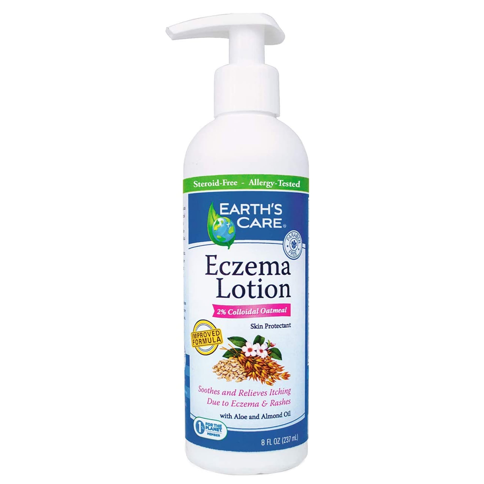 Earth’s Care Colloidal Oatmeal Lotion for Eczema with Aloe Vera