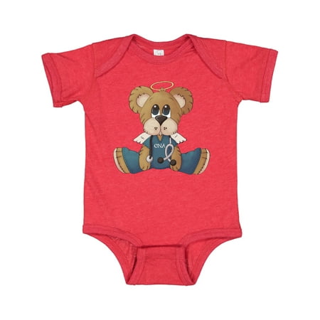

Inktastic Male CNA Teddy Bear Gift Baby Boy Bodysuit