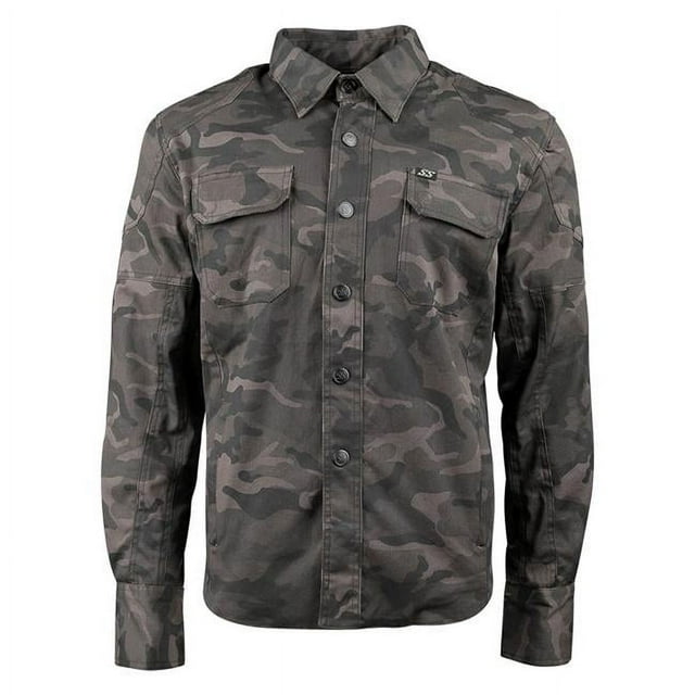 Speed & Strength 889520 Call to Arms Chemise de Moto&44; Camouflage - Grand
