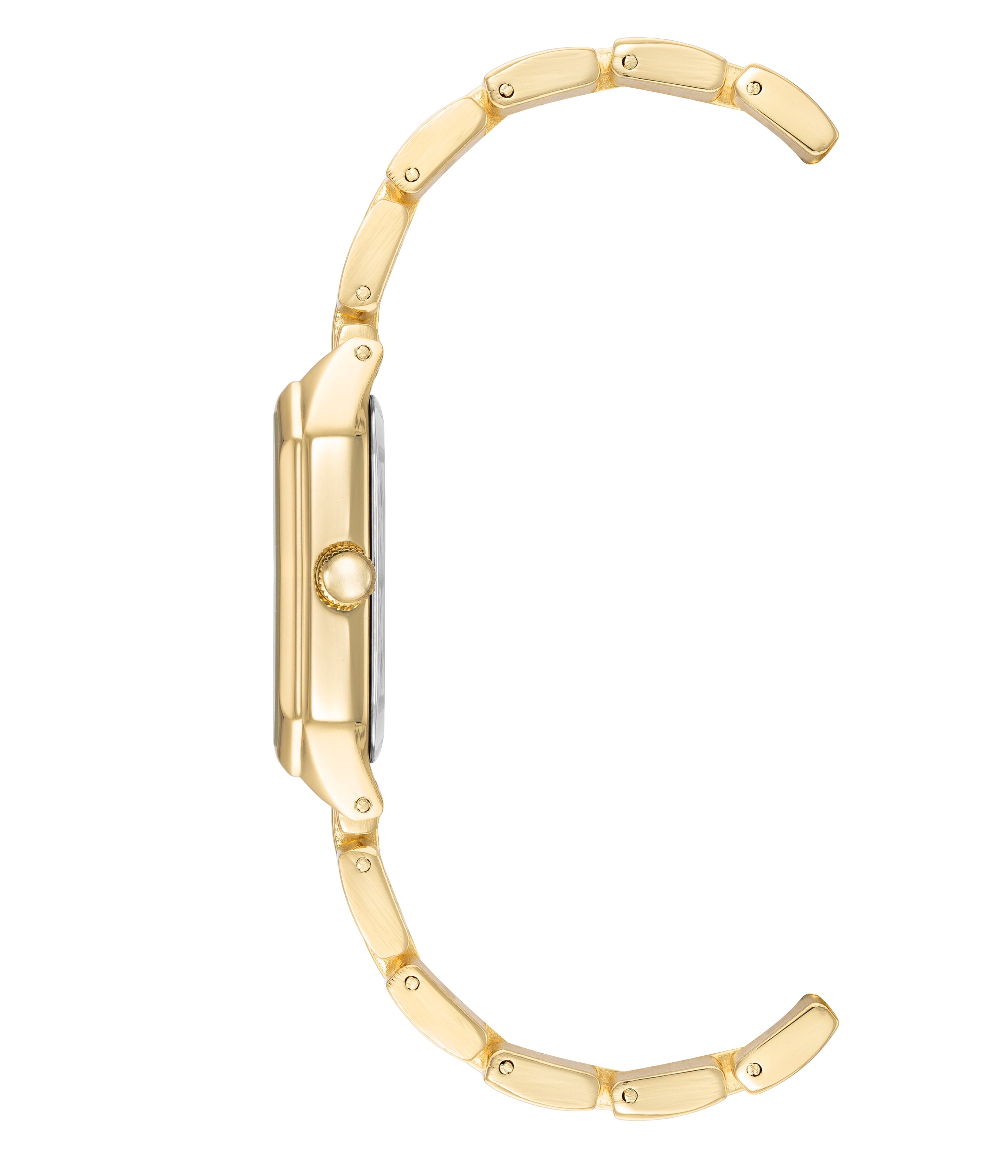 Time and Tru Gold Tone Metal Bracelet Ladies Watch