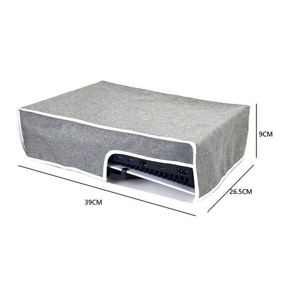 Ant Cloth Horizontal Funda impermeable a prueba de polvo para Sony PS5 (Gris) Likrtyny Para estrenar