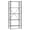 Gray, variant on Furnibear Bookshelf 5 Tier Tall Freestanding Industrial Book Shelf Storage Rack with Open Shelves and Metal Frame for Living Room Kitchen, Rustic Brown