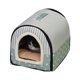 thumbnail image 3 of Hanpanda Four Seasons Portable Cat's House 16 Kinds Printings Semi-enclosed Pet Bed Cat 3d Plush Removable&Washable Villa Tent ShopWise Round, 3 of 22