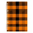 thumbnail image 2 of Haosy Orange Scottish Tartan Notebooks 2 Pcs 1-subject Journal 60 Sheets A5 College Ruled Paper Detachable Ring 8.3"x5.7", 2 of 8