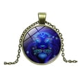 thumbnail image 1 of Fiudx Collar Color Moda con Diseño de Las Doce Constelaciones para Hombres y Mujeres., 1 of 2