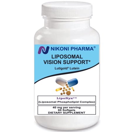 Nikoni Zeaxanthin with Lutein Liposomal supplement 60 Softgels -Aids & Promotes Eye Health