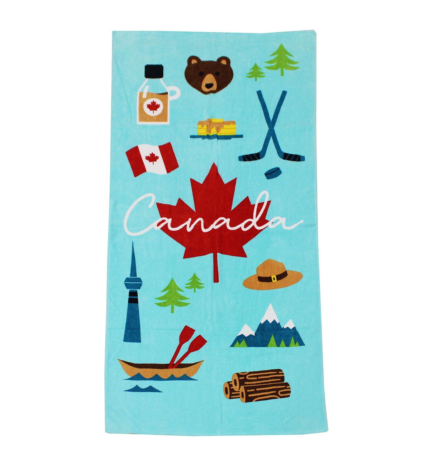 Mainstays Printed Beach Towel