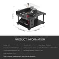 thumbnail image 3 of Multi-Functional Table Saw Mini Desktop Saw Cutter Electric Cutting Machine with Grinding Wheel Adjustable-Speed Angle Adjustment 35MM Cutting Depth for Wood Acrylic Cutting, 3 of 7