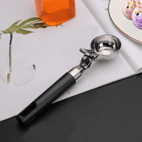 2X Ice Cream-Scoop,Ice Cream- with Trigger Release, Metal Cookie Scoops, Iceream Scoop Spoon