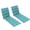 Teal, variant on Maphissus Foldable and Water-Resistant Chaise Lounge Cushion - Set of 2