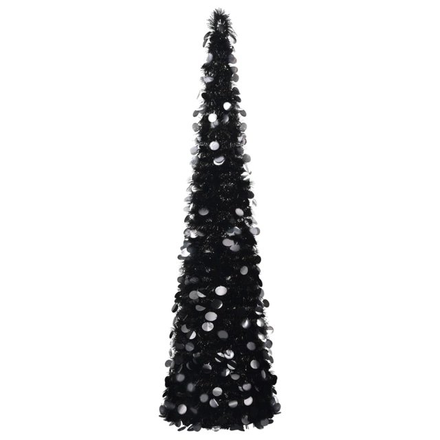 Árbol de Navidad VidaXL Pop-Up, 1,5 m, material PET negro