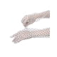 thumbnail image 4 of Guantes de malla de lunares para mujer, guantes de tul de organza extra largos, 1 par, talla única, puntos blancos y negros, 4 of 6