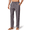 Dark Grey, variant on Men's Cotton Linen Pants Casual Drawstring Dress Pants Beach Summer Lightweight Trousers