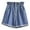 BU1, variant on MIXUE Shorts For Women Summer Solid Color Loose Plus Size Denim High Waist Loose A Line Wide Leg Womens Shorts Daily-Wear,Blue,XXXL