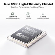 Doogee B10 Android 16 Cell Phone Unlock,48GB+256GB,7600mAh/33W,IP68/IP69K,6.63HD+120Hz Helio G100 Octa-Core,64Mp+2Mp+16Mp,4G/Nfc/Fingerprint/Face ID