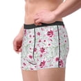 thumbnail image 2 of Pofeuu Lilies Flowers Print Men’s Boxer Briefs, Moisture-Wicking Underwear, Regular,Trunk-Medium, 2 of 5