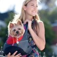 thumbnail image 3 of TUEUIO1，, Dog Cat Front Pack With Breathable Head Out Design For Small Medium Dogs For Travel Hike Outdoor - Snngv, 3 of 5