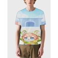 thumbnail image 2 of T-shirt short sleeve round neck summer casual loose JW1793, 2 of 5