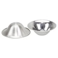 thumbnail image 1 of 2 cubiertas de pezones de metal duraderas para recién nacidos y lactancia materna. 55x55x18mm, 1 of 7