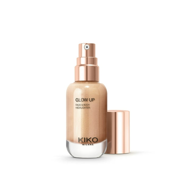 Iluminador KIKO Milano Glow Up 01 Face Body con acabado metalizado