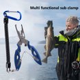 thumbnail image 2 of Btafrte Alicates Multifuncionales para Señuelos Removedor Anzuelos Boca Curva Aparejos Pesca Con Caña (azul), 2 of 6