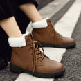 thumbnail image 4 of Bnwani Boots for Women New Winter Cotton Velvet Fleece 0 Boot Brown Size 9, 4 of 7