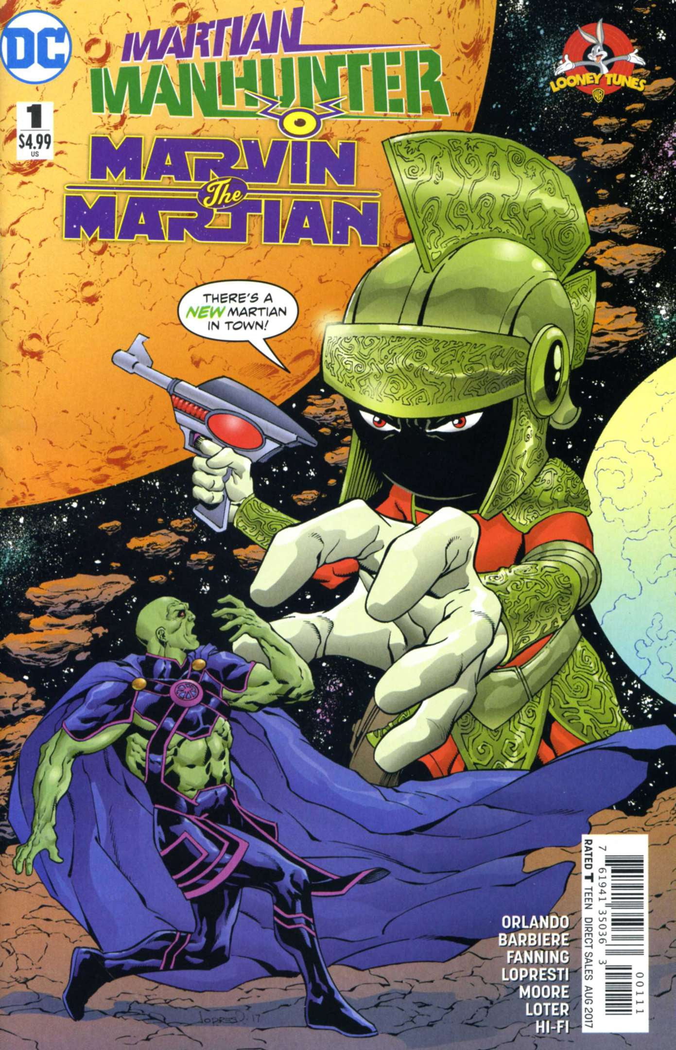 Cover of Martian Manhunter / Marvin the Martian Special #1