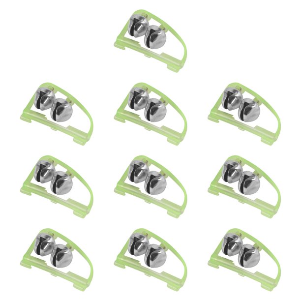 Campanas de pesca,Campanas de pesca Alarma de picadura de caña de pescar portátil,Clips para campanas de pesca,herramienta para campanas de alarma dobles,Clip para la punta de la caña de