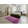 thumbnail image 4 of Ahgly Company Indoor Rectangle Mid-Century Modern Violet Red Pink Oriental Area Rugs, 4' x 6', 4 of 6