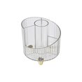 thumbnail image 1 of Organisateur de Pinceaux Cosmétiques Transparent – Étui de Rangement Multi-Compartiments pour Outils de Maquillage, Rouges à Lèvres Ou Parfums, 1 of 6