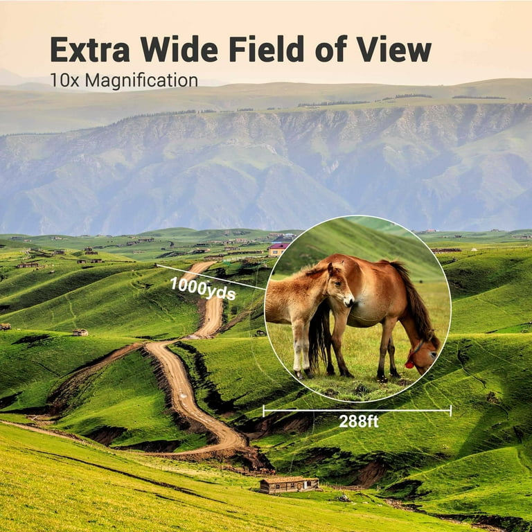 Magnification Angle Of View Binoculars Yescom Wide Angle
