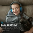 thumbnail image 4 of JLab JBuddies Studio 2 On-Ear Kids Wireless Headphones, Blue/Graphite, Volume Safe, Folding, Adjustable, Noise Isolation, Mic, 4 of 8