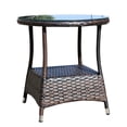 thumbnail image 3 of Clear Tempered Glass Surface | Ideal for Outdoor Tea Time on Patio | Benefit from 120lbs Weight Capacity, 3 of 6