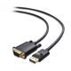 thumbnail image 2 of DisplayPort to VGA Cable (DP to VGA Cable) 6 Feet, 2 of 5