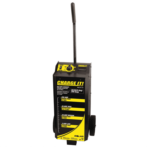 Solar Wheel Charger 40/10/2 200 Amps 12V Automotive Battery Charger