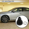 thumbnail image 2 of Unique Bargains No.31325679 Inner CV Joint Boot Kit with Clamps for Volvo S40 2005-2010, 2 of 7