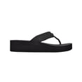 thumbnail image 2 of Calvin Klein Meena Black Platform Flip Flops Sandals Women’s 5M, 2 of 5