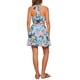 thumbnail image 3 of INSPIRAR CHIC Conjuntos de 2 Piezas para Mujeres Top Corto de Cuello Halter Floral con Falda Corta XL Azul, 3 of 4