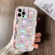 thumbnail image 3 of Funda de teléfono con diseño de gato Pusheens para iPhone, carcasa suave de onda cremosa 3D para modelos 16, 15, 14 Plus, 13, 12 Mini, 11 Pro Max, X, Xs, XR, 7, 8, 3 of 5