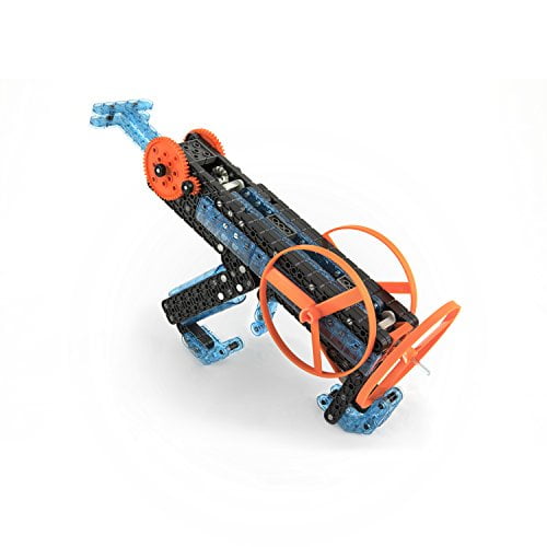 HEXBUG VEX Robotics Z-360 - Ripcord Disc Launcher - DIY Top Launcher Kit - STEM Toy for Kids