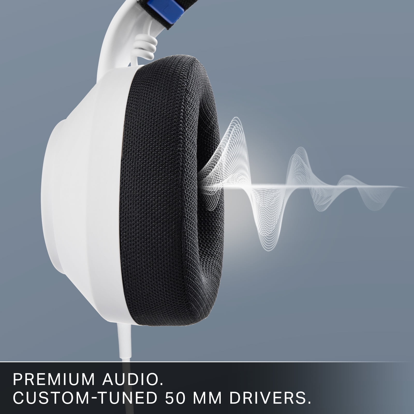 LucidSound LS10P Gen 2 Wired Gaming Headset for PlayStation - White