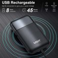 thumbnail image 4 of Rasoir Électrique pour Barbe Rasoir à Grille Électrique Rasoir Polyvalent USB Rechargeable Sans Fil Rasage Humide et à Sec pour, 4 of 8